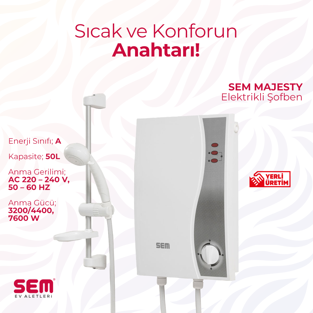 Majesty Electric Water Heater 